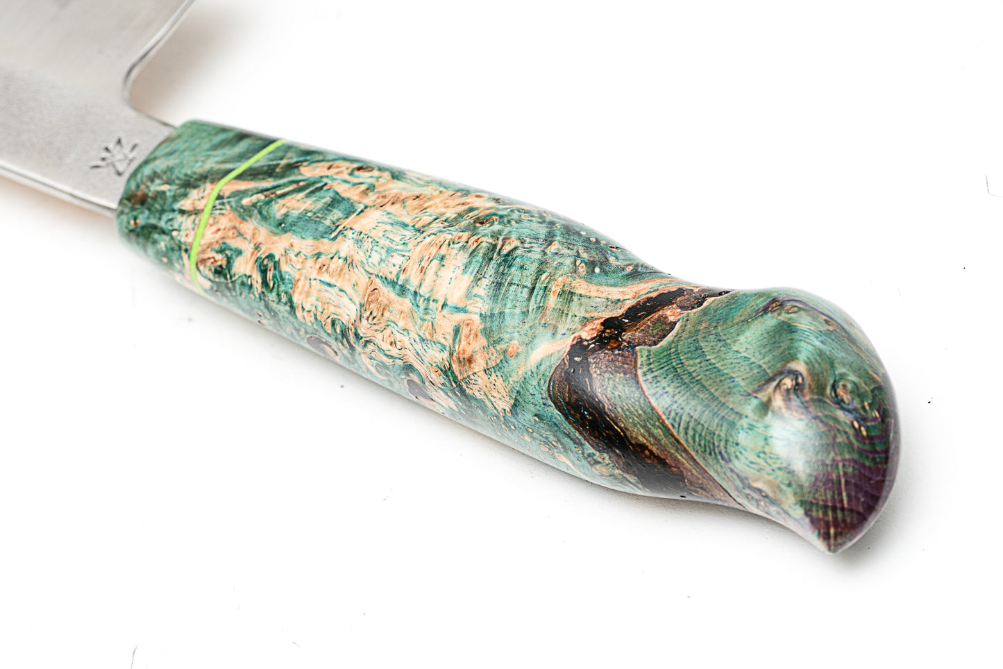 4" Mini Chef's Knife w/ Maple Burl Handle