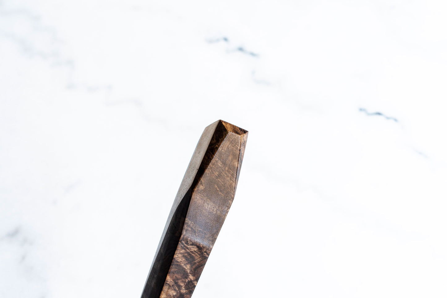 8" Custom Chefs Knife & Walnut Burl handle