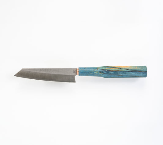 5" Kiritsuke Chef's Knife | Stabilized Beech Wood