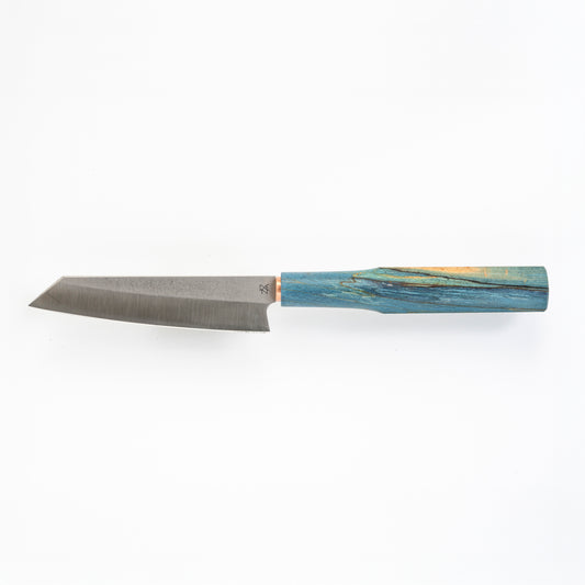 5" Kiritsuke Chef's Knife | Stabilized Beech Wood